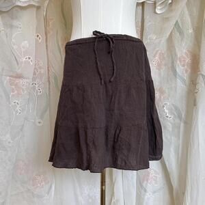 100% cotton tiered peasant skirt Sz. S